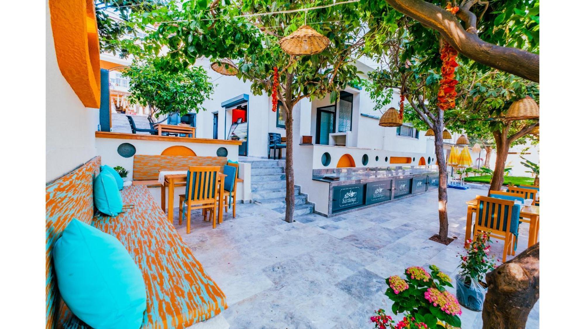 Sardunya Andifli Otel Каш Экстерьер фото